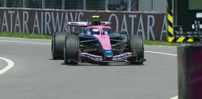 F1: Alpine comunicó el motivo que provocó la detención de Franco Colapinto en el GP de Canadá