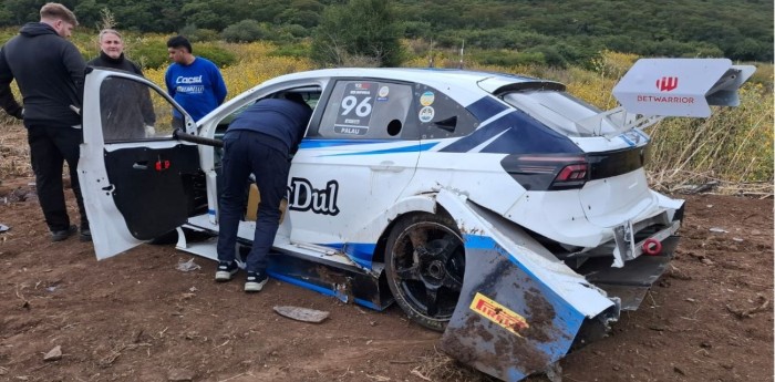 TC2000: Palau, tras su duro vuelco en Salta: "Amargado. Arruiné el fin de semana"