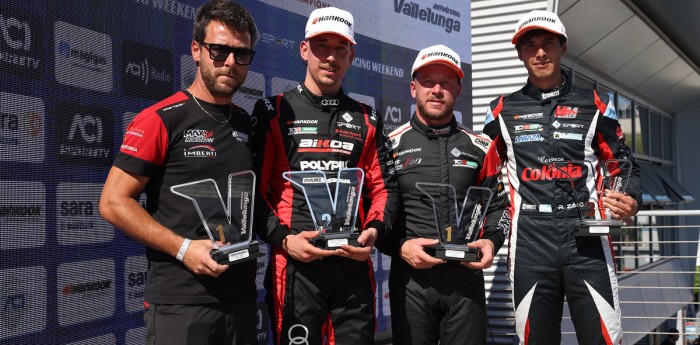 TCR Italy: podio de Ramiro Zago en la primera carrera en Vallelunga