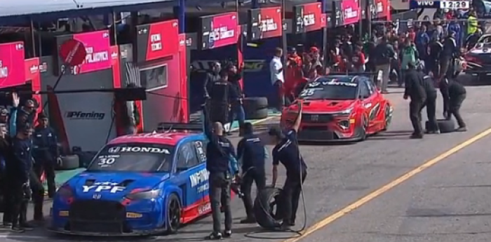 ¡A todo o nada! Así fue el cambio de neumáticos en la final del TC2000 en Salta