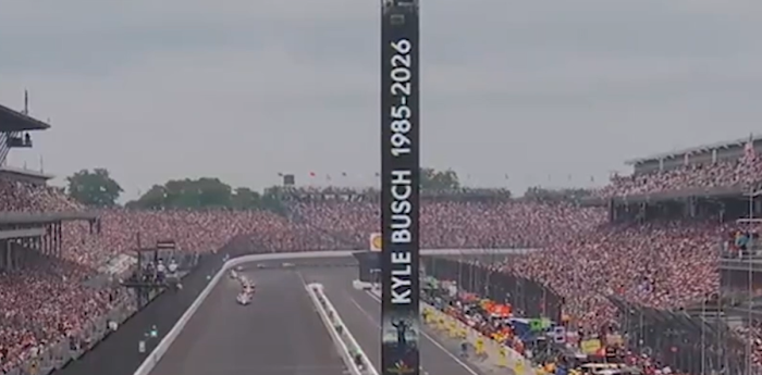 IndyCar: el sentido homenaje a Kyle Busch en las 500 Millas de Indianápolis