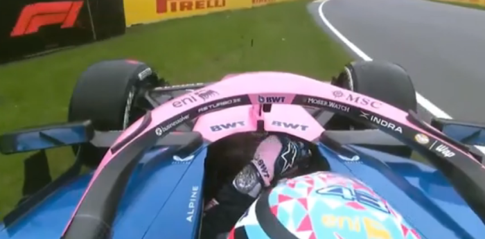 F1: "¡Choqué!", el increíble susto que tuvo Colapinto cuando volvió a la pista tras pasar por boxes