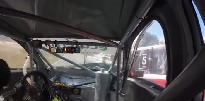 TC2000: el impactante choque entre Fernández y Yankelevich en Salta, desde adentro