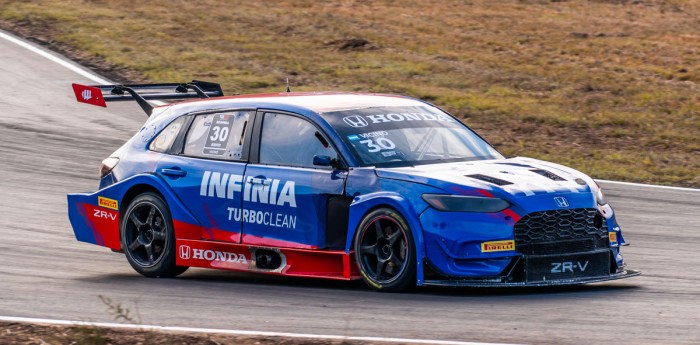 TC2000: la sensaciones de Vicino tras heredar el podio en Salta: "Pudimos adaptarnos rápido a la ZR-V"