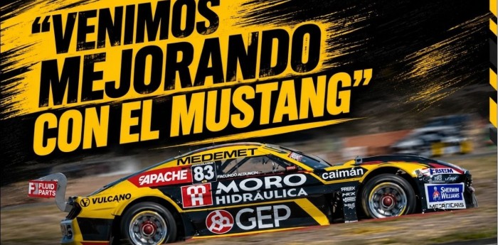 TC: Ardusso, en la previa a El Cabalén: "Venimos mejorando con el Mustang"