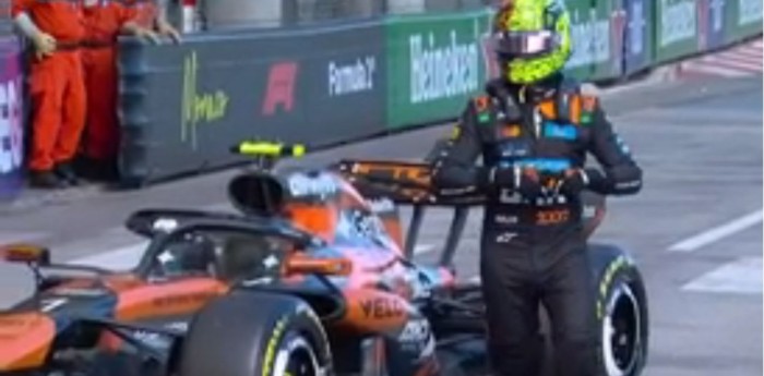 F1: ¡Se quedó! El problema del McLaren de Norris que lo obligó a abandonar la FP2 del GP de Mónaco