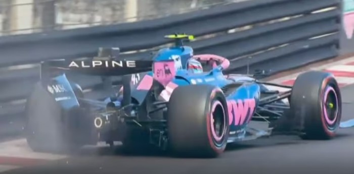 F1: el jocoso comentario con el que Colapinto se refirió a su golpe en Mónaco ¿Qué dijo?