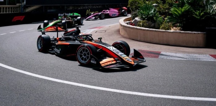 F2: Varrone avanzó en Mónaco y vio la bandera a cuadros desde el P12 en la Sprint