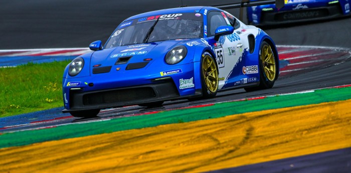 GT Cup Europe: Matías Russo vio la bandera a cuadros en la carrera sabatina en Misano