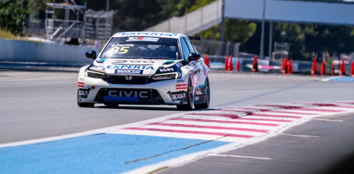 TCR Europe: batallado quinto lugar para Tiago Pernía en la carrera sabatina de Paul Ricard