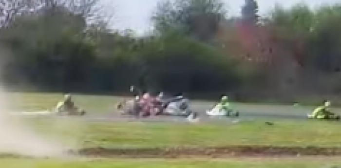 Grave accidente de karting en Gualeguay: rotura de frenos, ingreso en contramano y una piloto lesionada