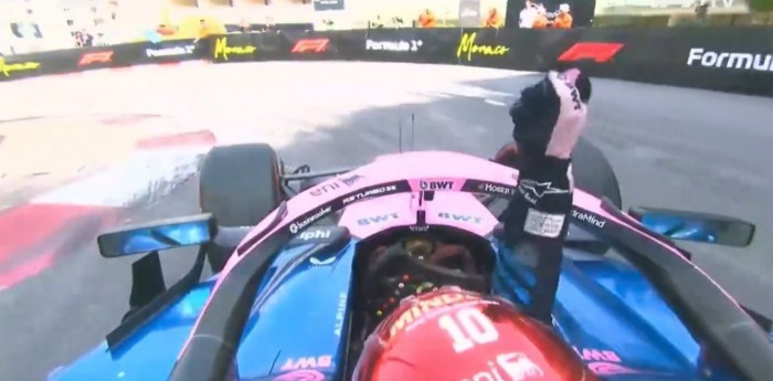 F1: ¡Insólito! A Gasly no le avisaron de su sanción, pensó que fue 3° y celebró a lo loco durante la última vuelta en Mónaco