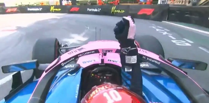 F1: Gasly rompió el silencio y explicó su festejo irónico tras el GP de Mónaco