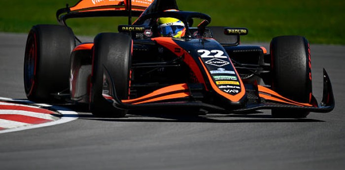 F2: Varrone remontó una largada complicada y terminó 10° en la Sprint de Barcelona