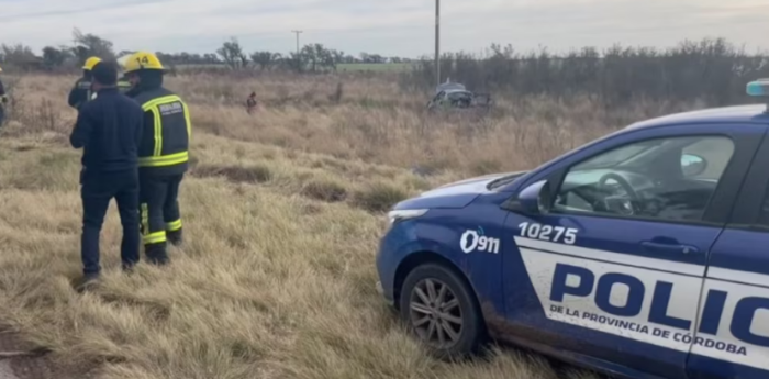 Chocó, volcó y murió: impactante accidente en la Ruta 26 en Córdoba