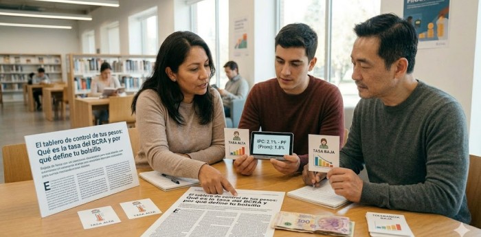 El tablero de control de tus pesos: qué es la tasa del BCRA y por qué define tu bolsillo