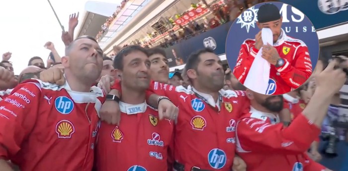 F1: ¡Locura total! El himno de Italia emocionó a todos en el podio del GP de Barcelona