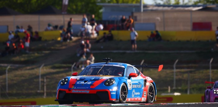 Porsche Supercup: Luciano Martínez sacó a flote una final friccionada en Barcelona