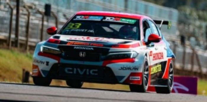 TCR South America: Nelson Piquet Jr se adueñó del segundo entrenamiento en Cuiabá