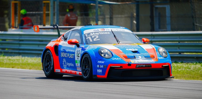 Porsche Carrera Cup Italia: Luciano Martínez puso primera en la actividad de la tercera fecha en Monza