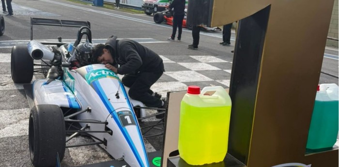 F1 Argentina: Yasbik ganó de punta a punta la segunda carrera en La Plata