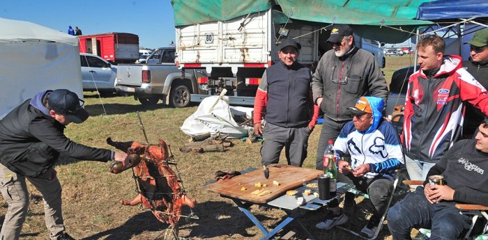 El público acompañó al TC en su vuelta a Rafaela