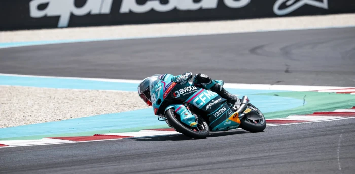 Moto3 en Assen: gran viernes de Marco Morelli y sabor amargo para Valentín Perrone