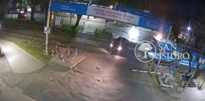 VIDEO: así fue el accidente de tren en el que falleció Ernestina Pais