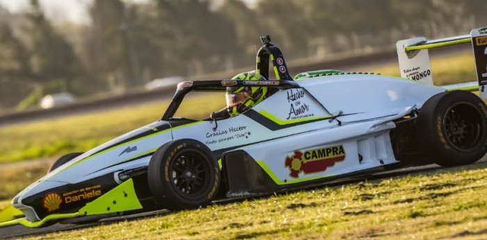 Fórmula Nacional: Campra cantó victoria en la final del domingo en San Nicolás