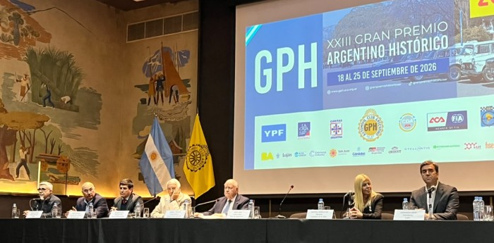 Se presentó la edición XXIII del Gran Premio Argentino Histórico en la sede del ACA