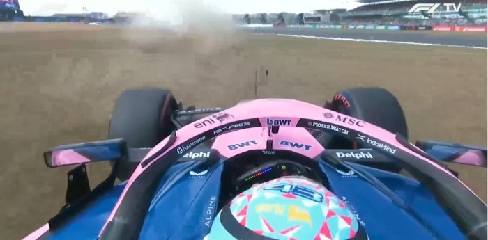 F1: Colapinto buscó los límites para ingresar a Q2 pero protagonizó un trompo y despiste