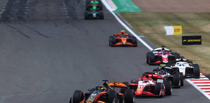 F2: Varrone hizo una gran remontada pero no le alcanzó para sumar en Silverstone