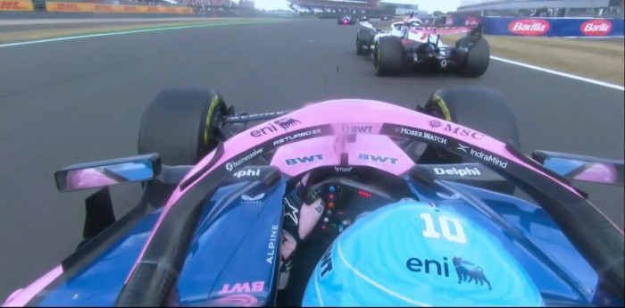 F1: la on board de Gasly que explica la furia de Colapinto en Silverstone