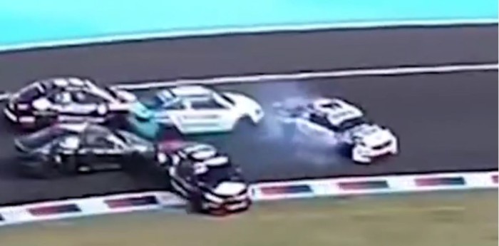 TN APAT: la accidentada largada que complicó a Chapur en la segunda Serie en Termas de Río Hondo