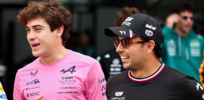 F1: "No para este bolu...", el desopilante momento entre Colapinto y Checo Perez