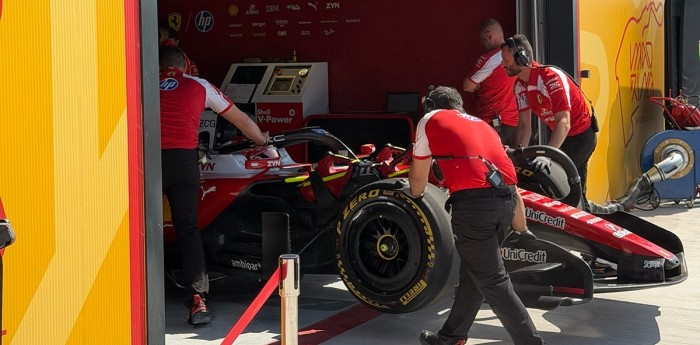 F1: Charles Leclerc y Ferrari son los primeros en recorrer el flamante circuito de Madring