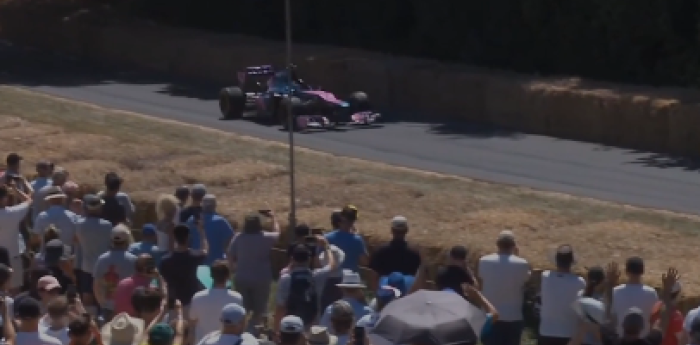 F1: ¡A puro trompo! Así fue la segunda salida de Colapinto en el Festival de Goodwood