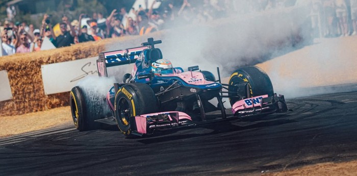 F1: la felicidad de Colapinto tras reencontrarse con el Lotus E20 en Goodwood: "Sé que me extrañaste"