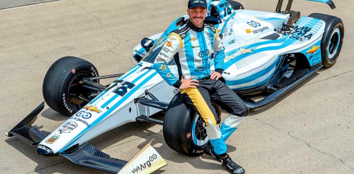 IndyCar celebró la victoria de Argentina sobre Inglaterra con un posteo especial de Agustín Canapino