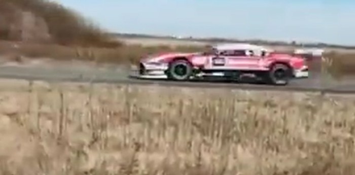 Exclusivo: TC: Gianini aclaró qué hacía acelerando con su Ford Mustang en la ruta