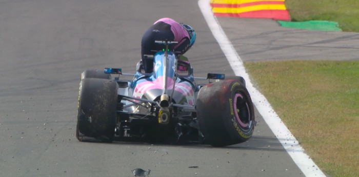 F1: ¡Destrozó el Alpine! El fortísimo accidente de Gasly en la FP2 del GP de Bélgica