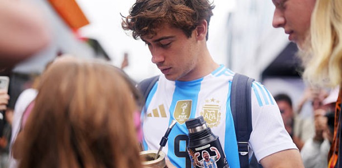 F1: El sentido mensaje de Colapinto para Messi y la Selección tras la derrota en la final del Mundial