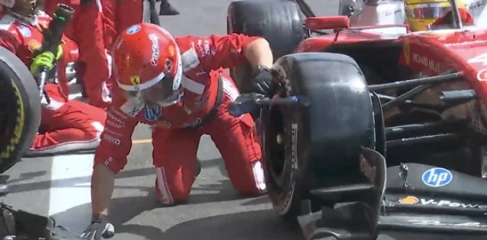 F1: así se vio a bordo el inconveniente de Lewis Hamilton con su mecánico en el GP de Bélgica