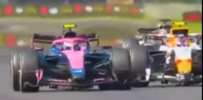 ¡Lo que la F1 no mostró en transmisión! La imagen de la brillante maniobra de Colapinto en Bélgica