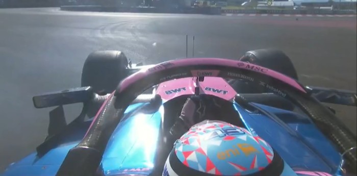 F1: la impactante cámara on board del accidente de Colapinto en Hungría