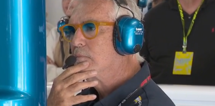 F1: la reacción de Briatore al golpe de Colapinto en la FP2 del GP de Hungría