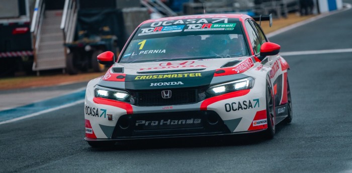 TCR South America: Pernía y Piquet Jr marcaron el rumbo del viernes en Velocitta
