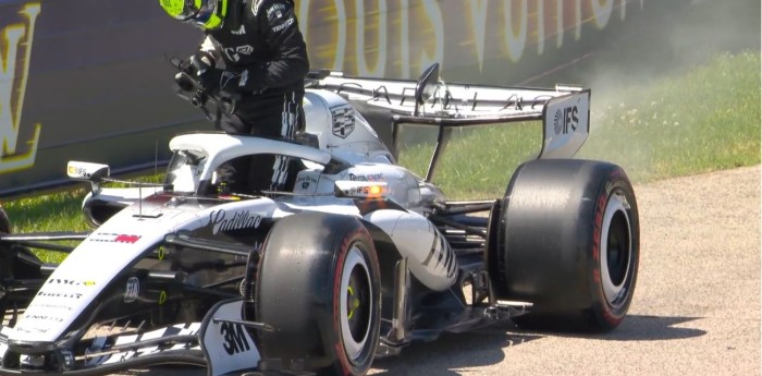 F1: el inconveniente de Checo Pérez que generó la bandera roja en la FP3 del GP de Hungría