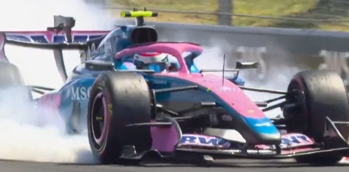 F1: la fuerte bloqueada de Colapinto en la FP3 de Hungría tras el accidente del viernes