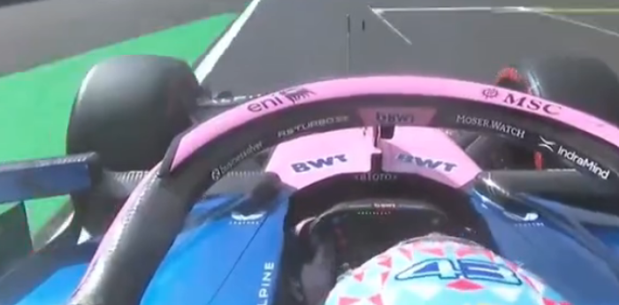 F1: así fue la vuelta rápida de Colapinto para ingresar a Q2 en el GP de Hungría